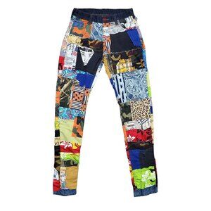 BIEPA Jeans Patchwork 1971 RARE Mens Size 28 x 32 Distressed Skinny Leg